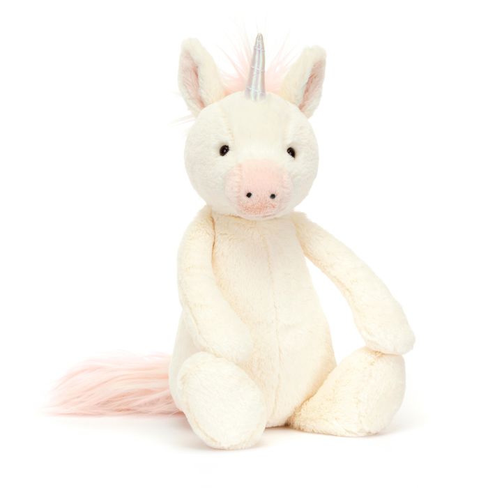 Jellycat Bashful Unicorn Original Cream 