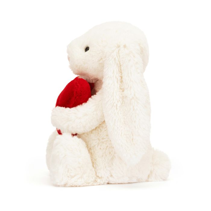 
                      
                        Jellycat Bashful Red Love Heart Bunny Orginal (Med) Cream & Red 31x9x12cm
                      
                    