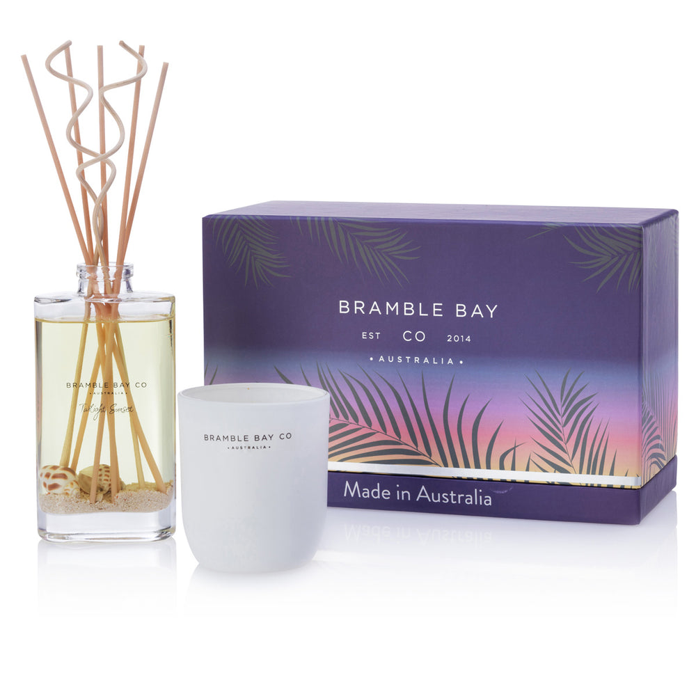 Gift Box Twilight Sunset Diffuser & Votive