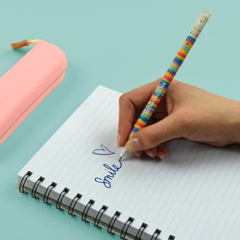 Legami Erasable Gel Pen - Llama Blue Ink