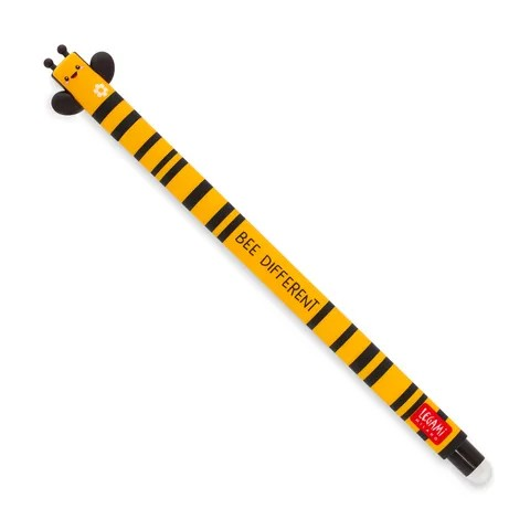 
                      
                        Legami Erasable Pen - Bee, Black Ink
                      
                    