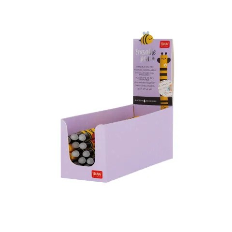 
                      
                        Legami Erasable Pen - Bee, Black Ink
                      
                    