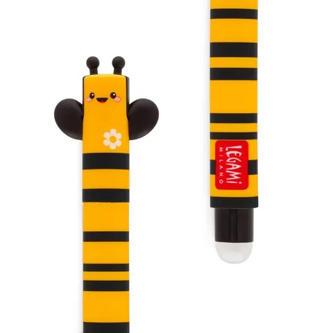 
                      
                        Legami Erasable Pen - Bee, Black Ink
                      
                    