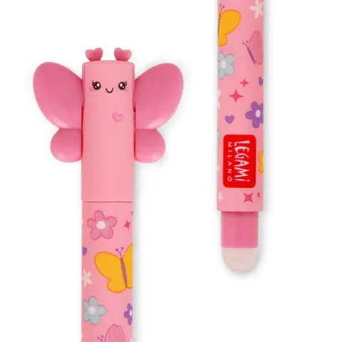 
                      
                        Legami Erasable Gel Pen  - Butterfly Pink Ink
                      
                    