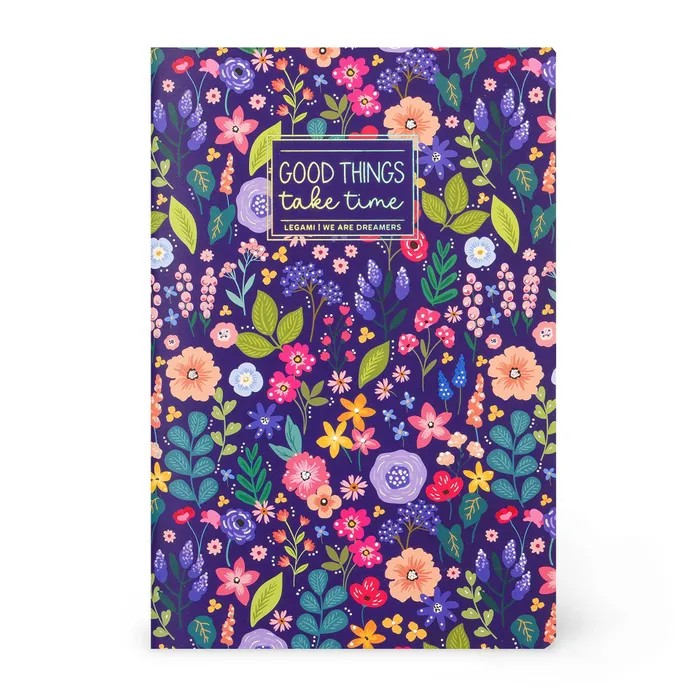 Legami - Quaderno Collection - Notebook - Small - Lined - Flowers