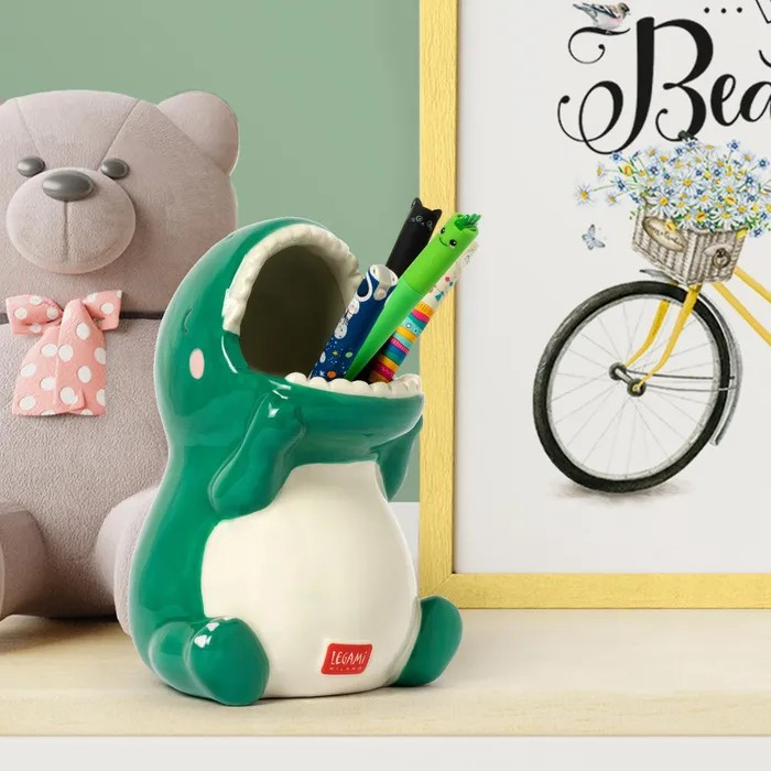 
                      
                        Legami Ceramic Pen Holder - Desk Friends - Dino
                      
                    