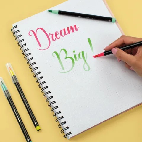 
                      
                        Legami - Set of 12 Brush Markers - Bright Colours
                      
                    
