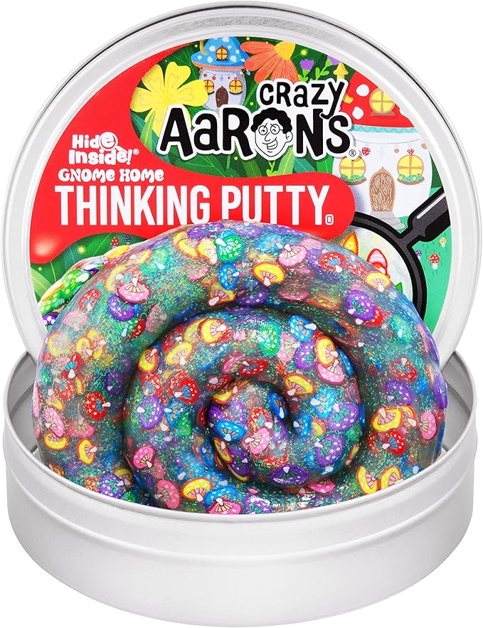 Crazy Aarons  Gnome Home Hide Inside Thinking Putty