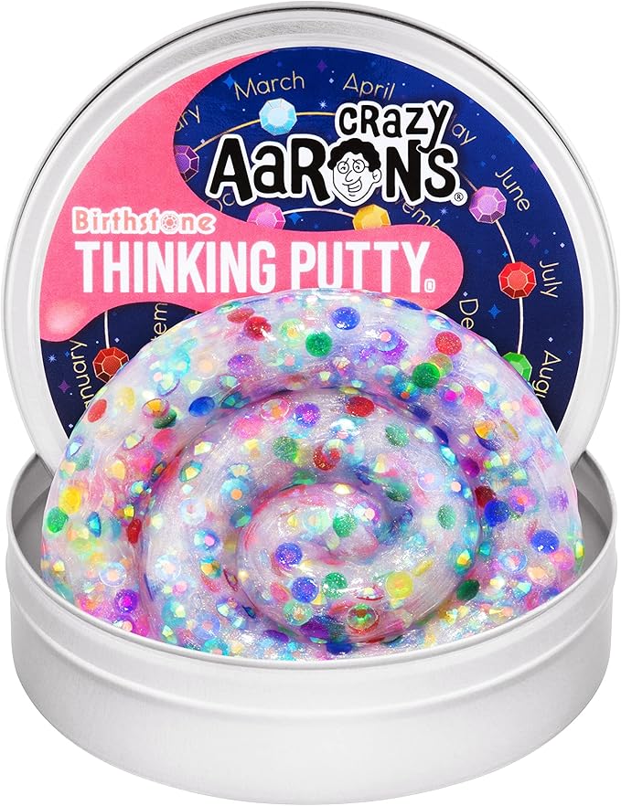 Crazy Aarons Thinking Putty Birthstone