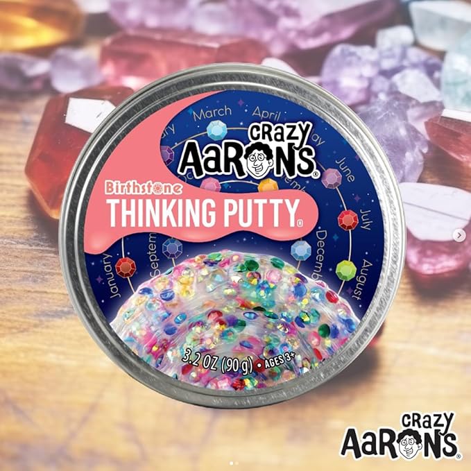 Crazy Aarons Thinking Putty Birthstone