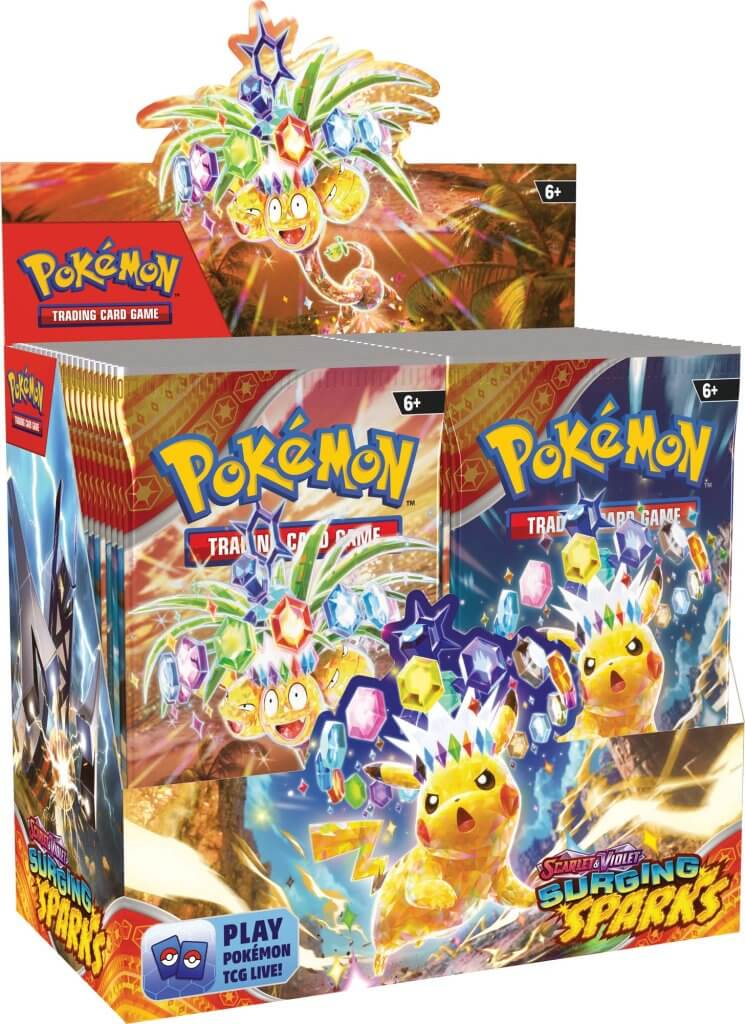 POKÉMON TCG Scarlet & Violet 8 Surging Sparks Booster