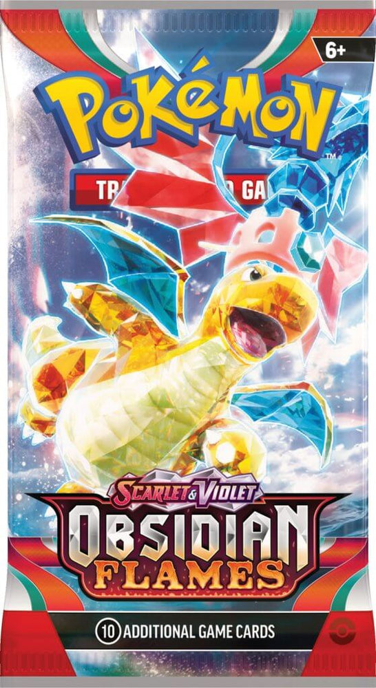 
                      
                        Pokemon TCG Scarlet & Violet 3 Obsidian Flames Booster
                      
                    
