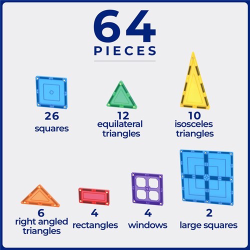 TileTek - 64 Piece Explorer Set