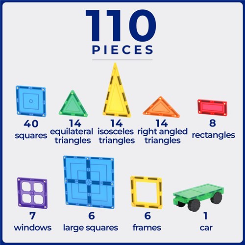 TileTek - 110 Piece Builders Set