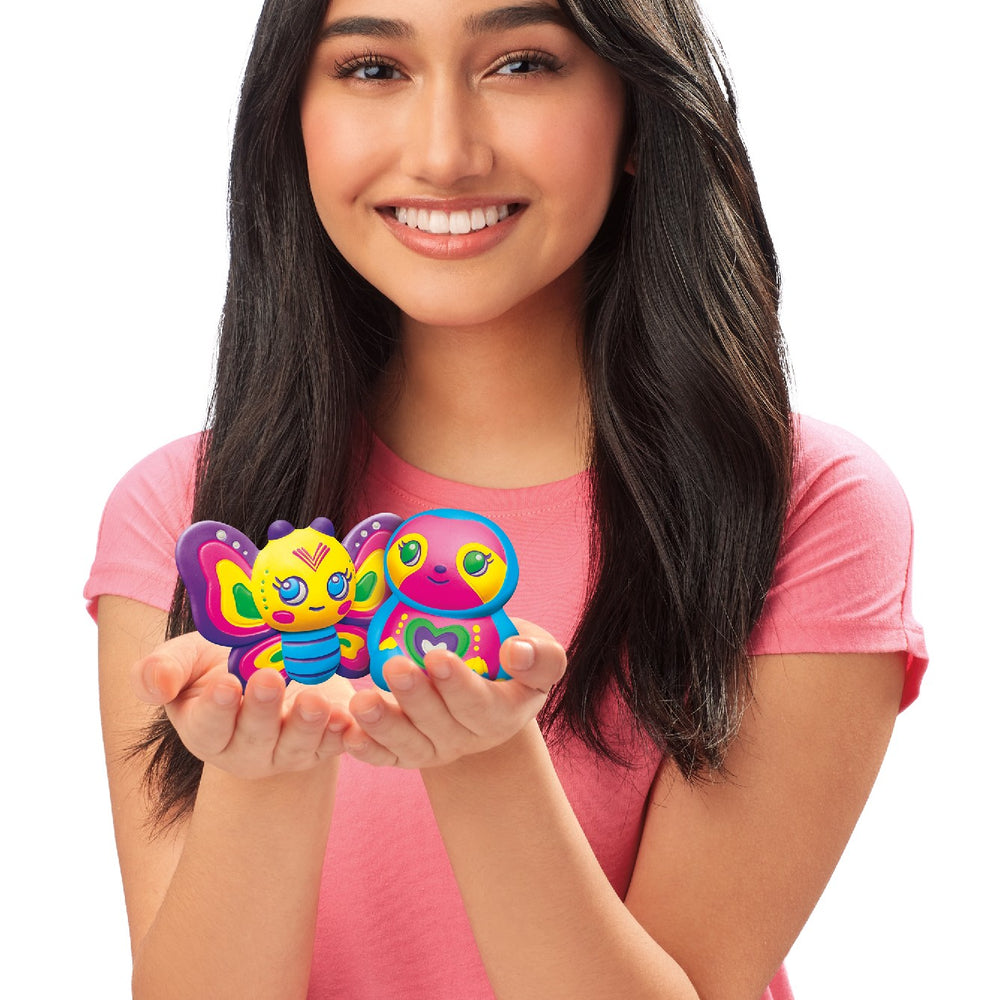 Cra-Z-art - Shimmer N Sparkle Cra-z-squeezies Color Your Own Squeezie Fun