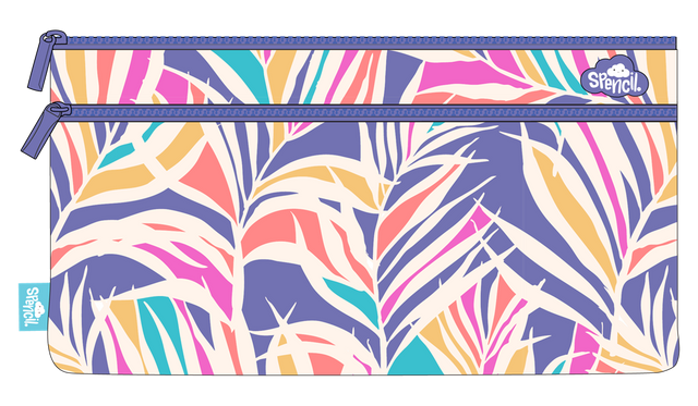 Spencil twin Zip Pencil Case - Paradise Palms