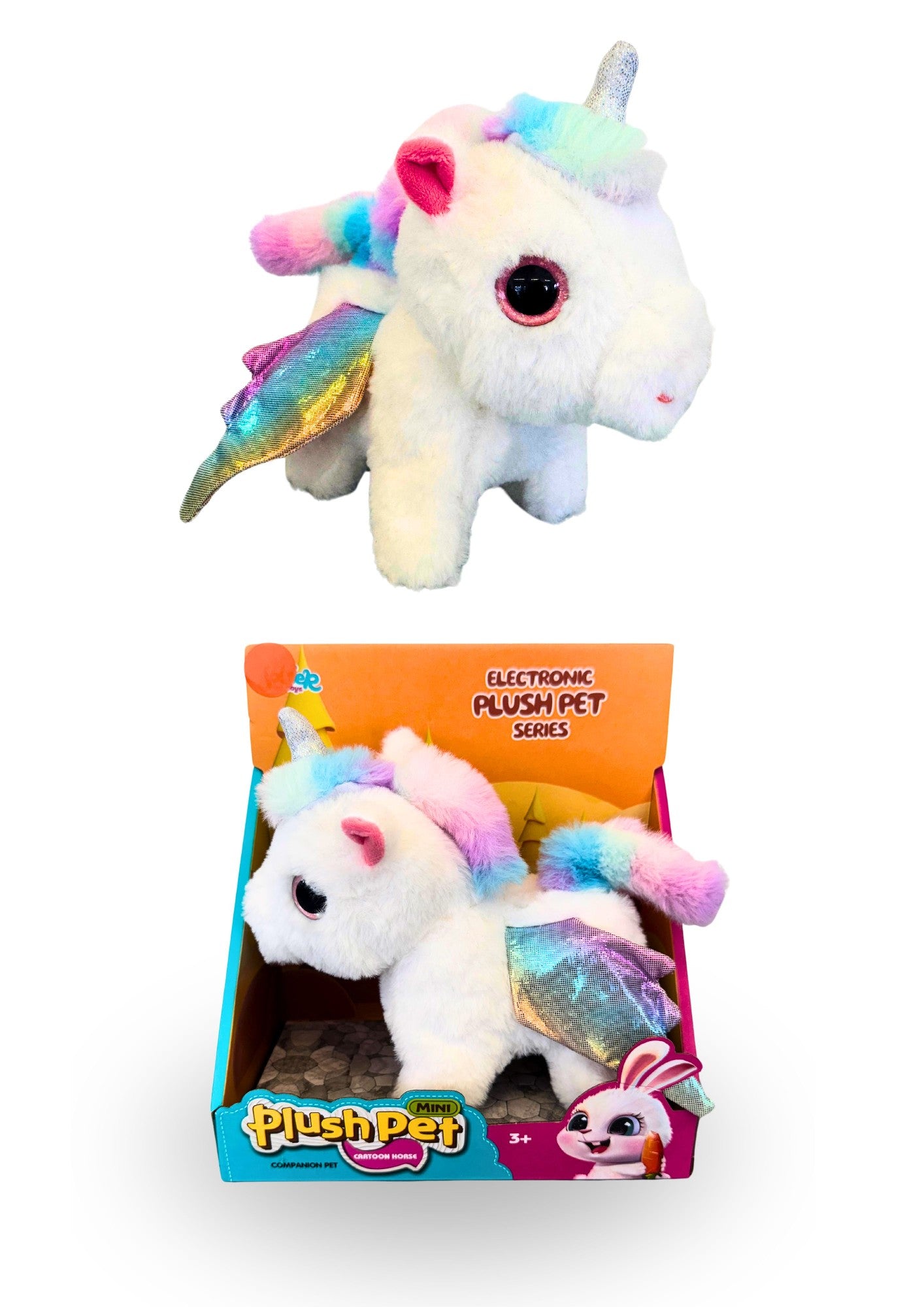 Walking Plush Pegasus with Sound