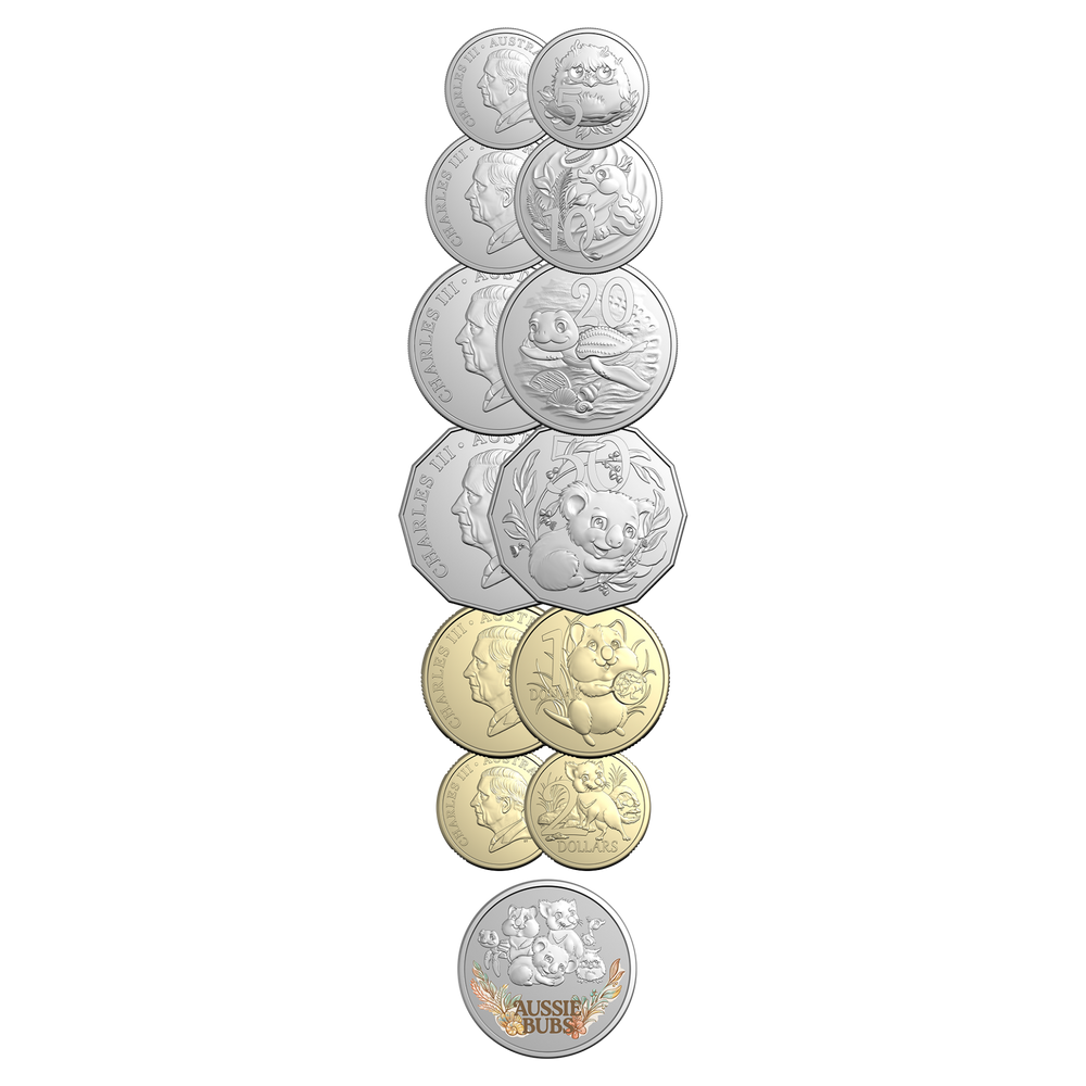 
                      
                        Coin Pack 6 Coin Baby Set - Aussie Baby Animals
                      
                    