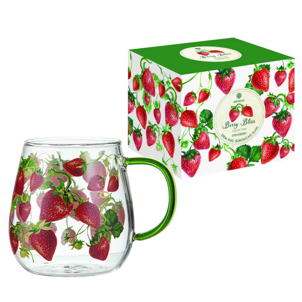 Ashdene Berry Bliss Glass Mugs