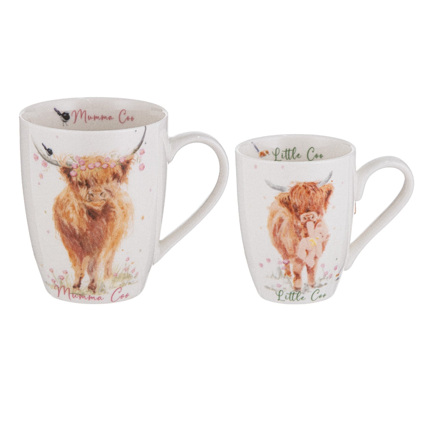 Mini Me Mumma - Little Coo 2 piece Mug Set