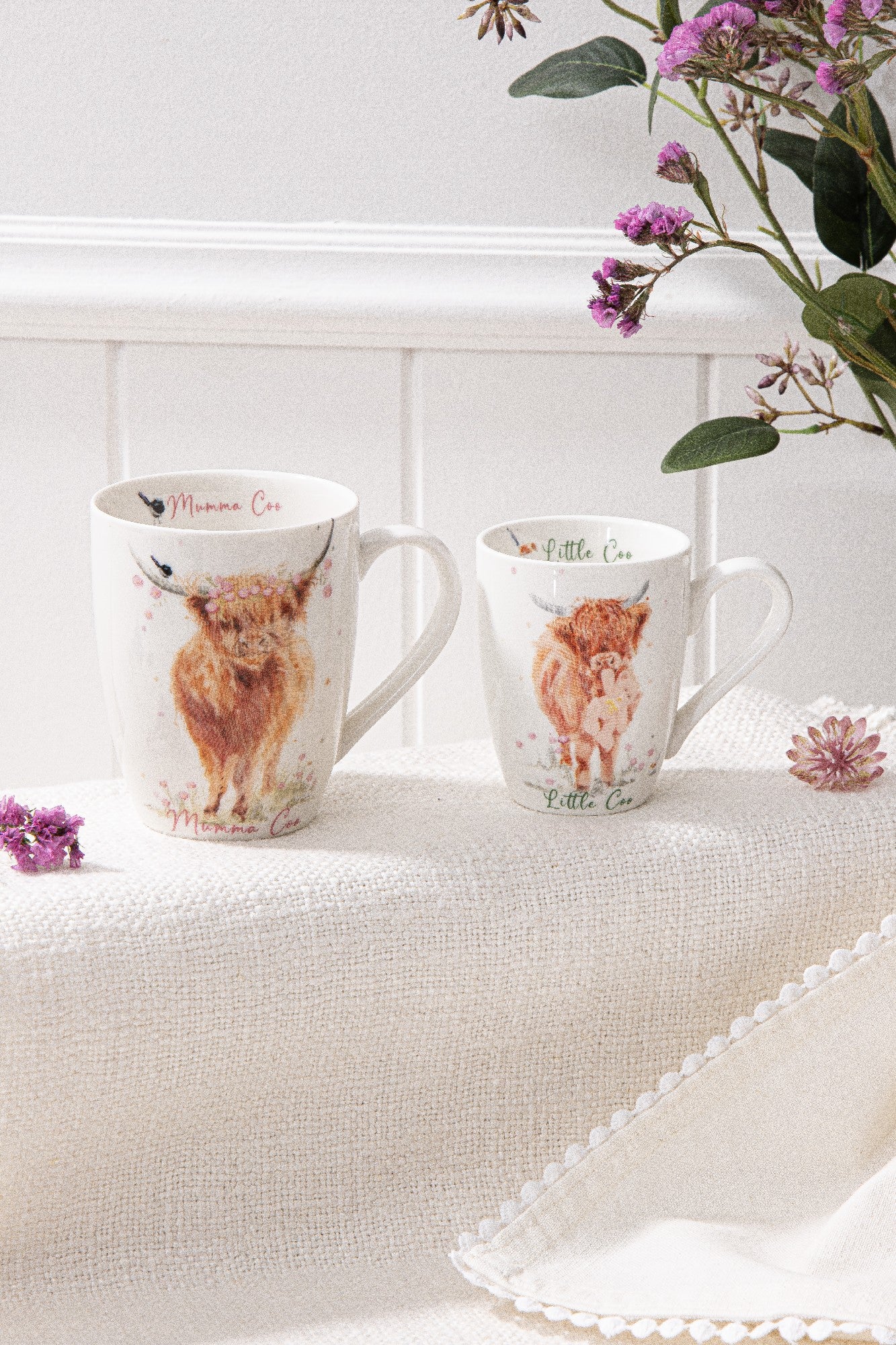 Mini Me Mumma - Little Coo 2 piece Mug Set