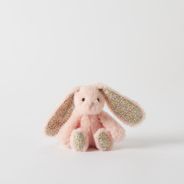 Jiggle & Giggle Floral Peach Bunny