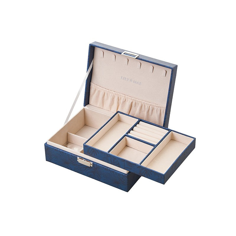 Lily & Mae Jewellery Box Small Navy