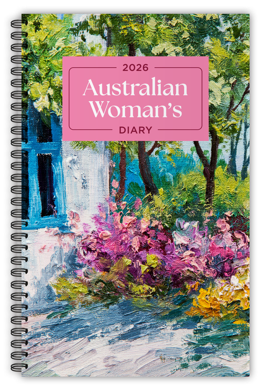 Australian Woman's Diary Large 135x210mm Cdu 24s
