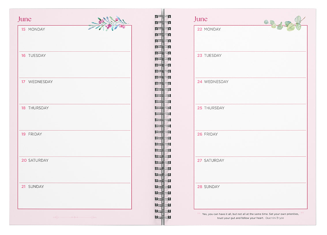 Australian Woman's Diary Small 110x160mm Cdu 30s