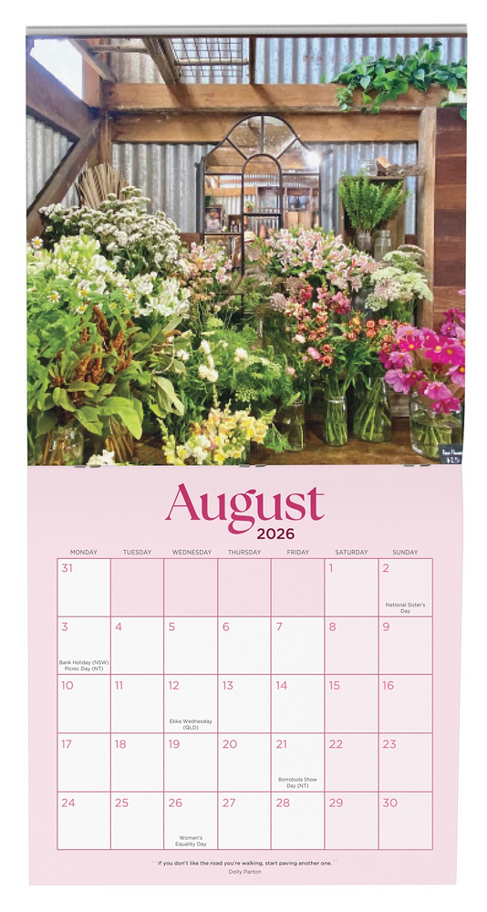 
                      
                        Calendar Australian Woman's 300x300mm
                      
                    