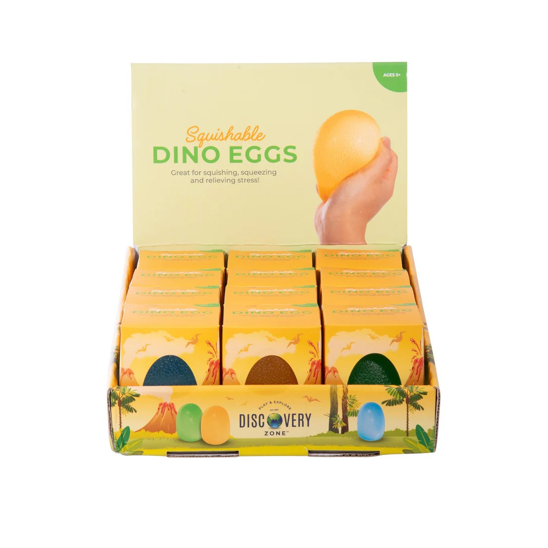 Discovery Zone Squishy Dino Egg