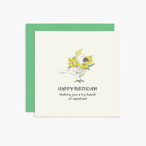 Twigseed Greeting Card - Happy Birthday Bunch of Sunshine