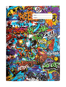 Book Cover A4 Spencil Street Art I