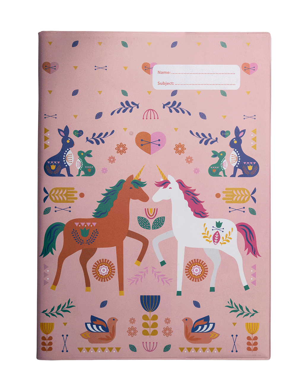 Book Cover A4 Unicornia 1