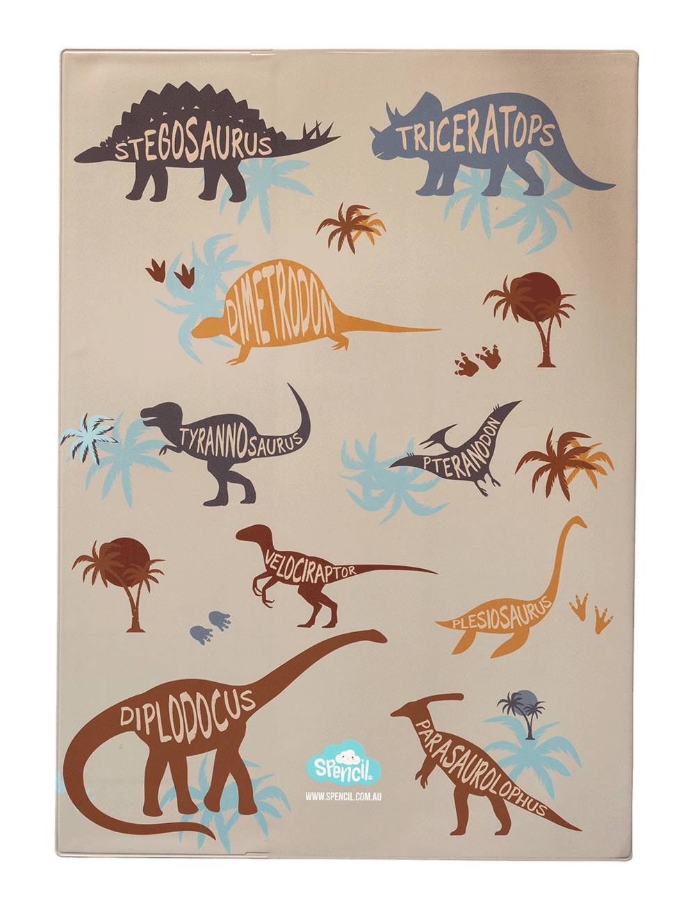 Book Cover A4 Spencil Kidosaurus 1