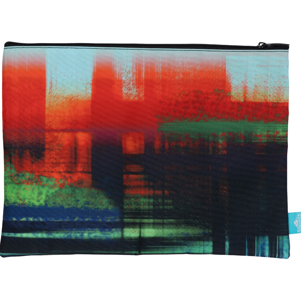 Pencil Case Twin Zip Large Ignite 