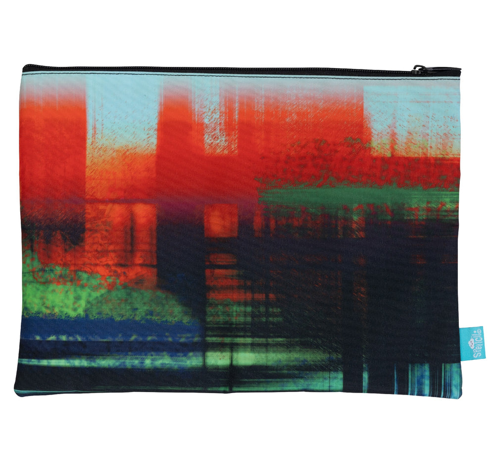 Pencil Case Twin Zip Large Ignite 