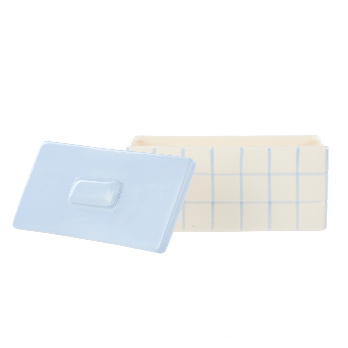 Emporium Lulu Collection Ceramic Box Blue 18.8x9x9.8cm