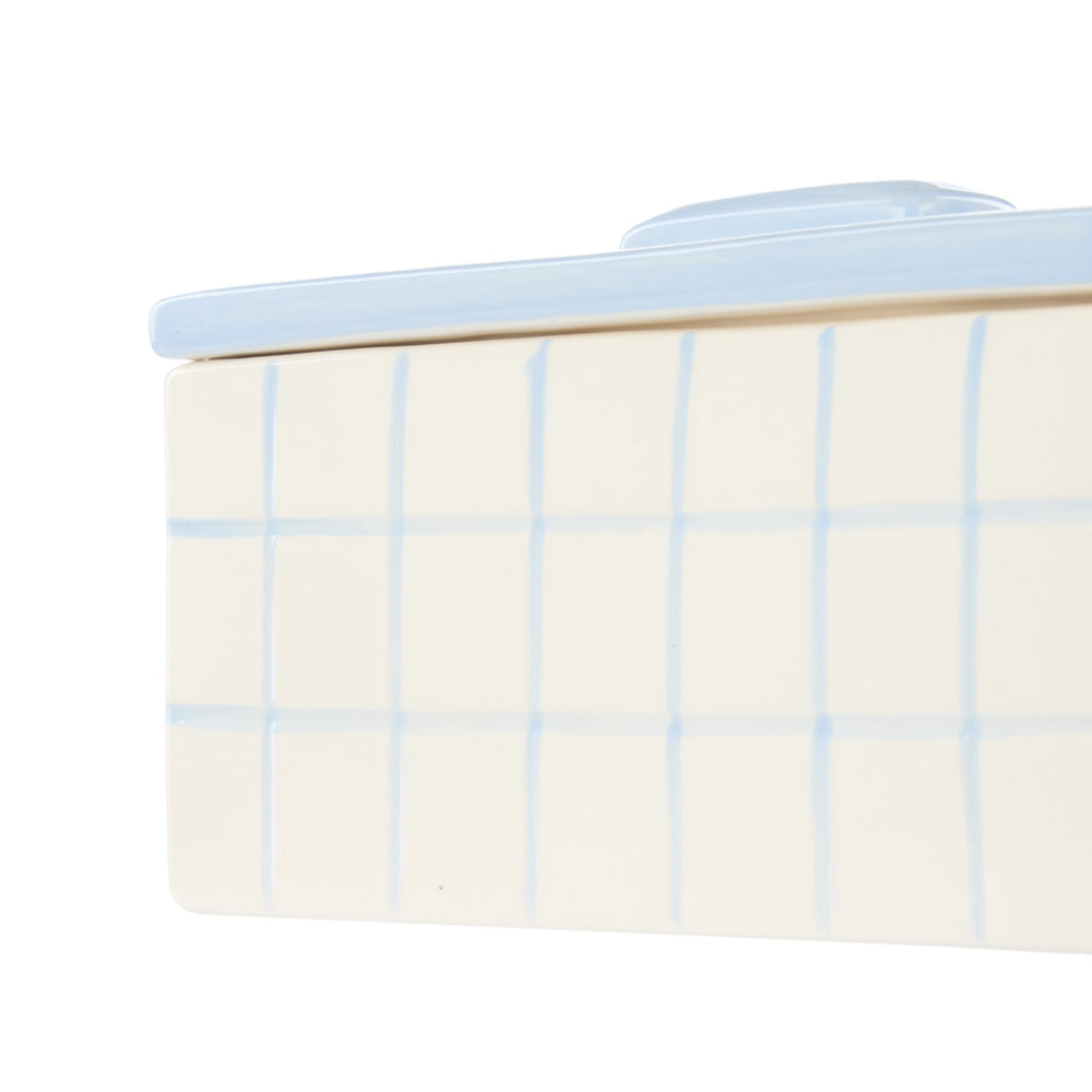 
                      
                        Emporium Lulu Collection Ceramic Box Blue 18.8x9x9.8cm
                      
                    