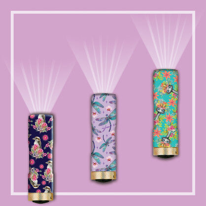 Lisa Pollock LED Torch with Printed Happy Emu Design