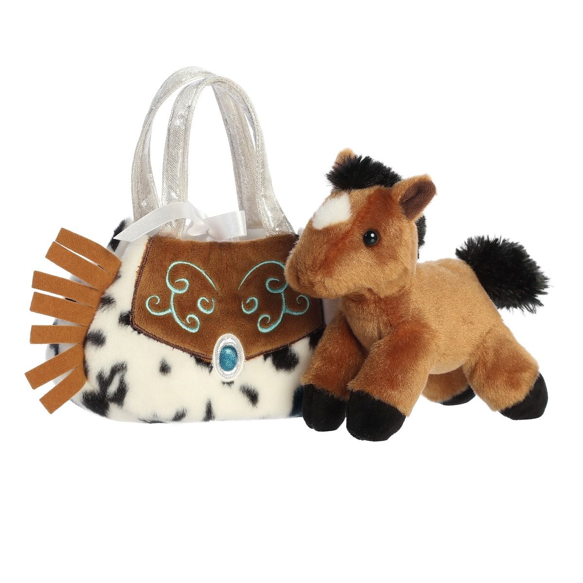 Horse In Western Fringe Bage - Fancy Pals