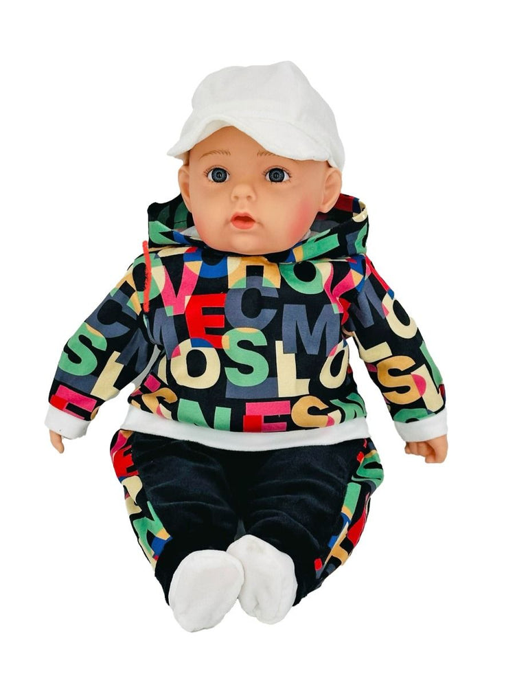 Baby doll Chester black Multi Coloured Suit