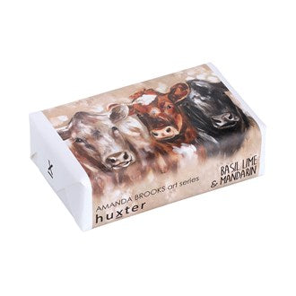 Huxter Soap AB "triple Blessing" Cows - Basil, Lime & Mandarin