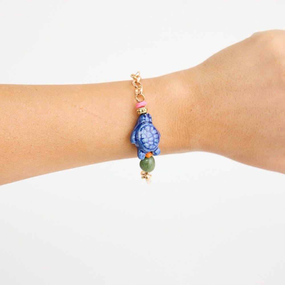 Bracelet Turtle Blue