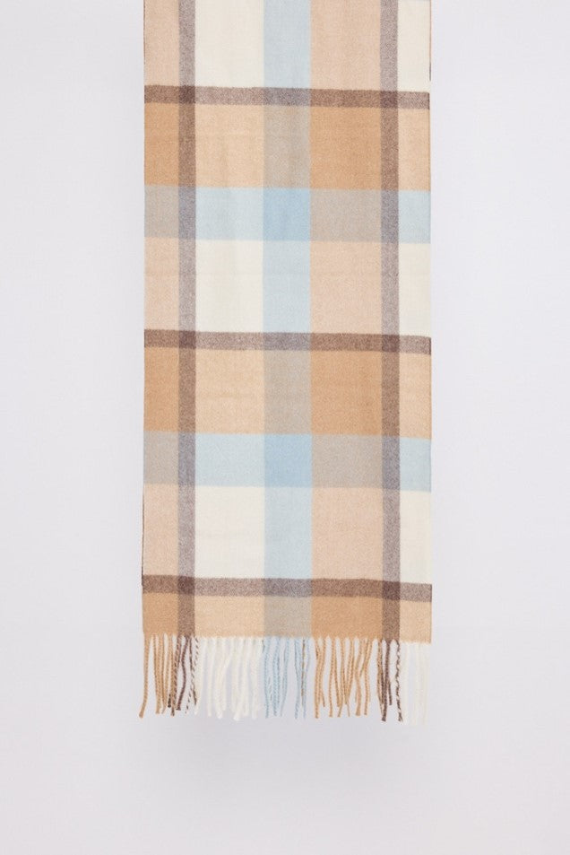 Scarf Haze Brown Blue
