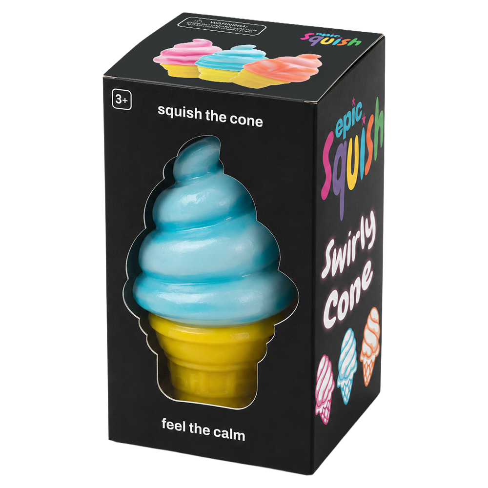 Squishy Swirly Cone
