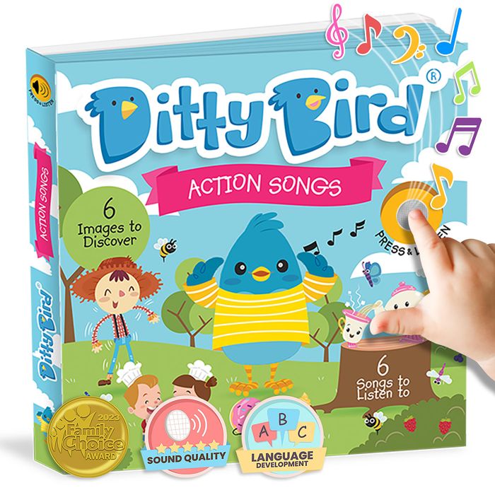 Ditty Bird Action Songs - Rechargeable