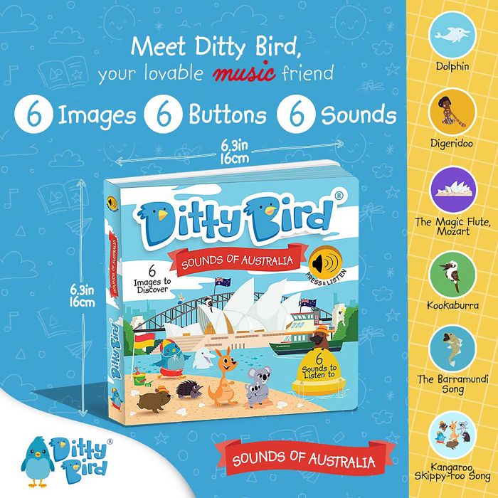 
                      
                        Ditty Bird Sounds of Australia - Rechargeable
                      
                    
