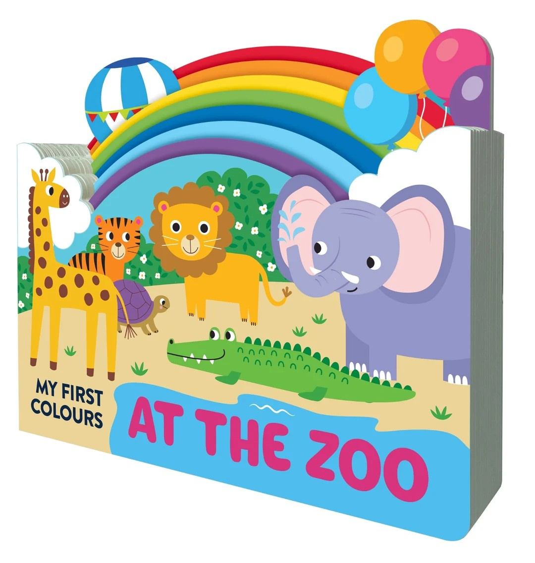 My first Colours at the Zoo - Chunky Scenes Board Book