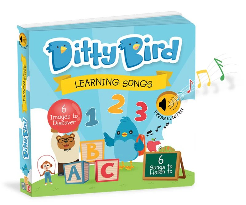 Ditty Bird Learning Songs - Rechargable Books